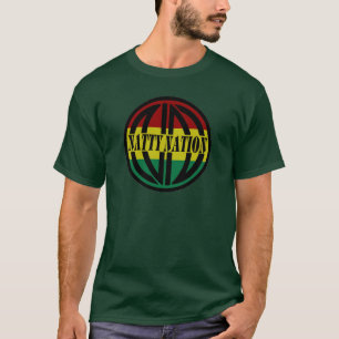 O t-shirt dos homens grandes NATTY do logotipo