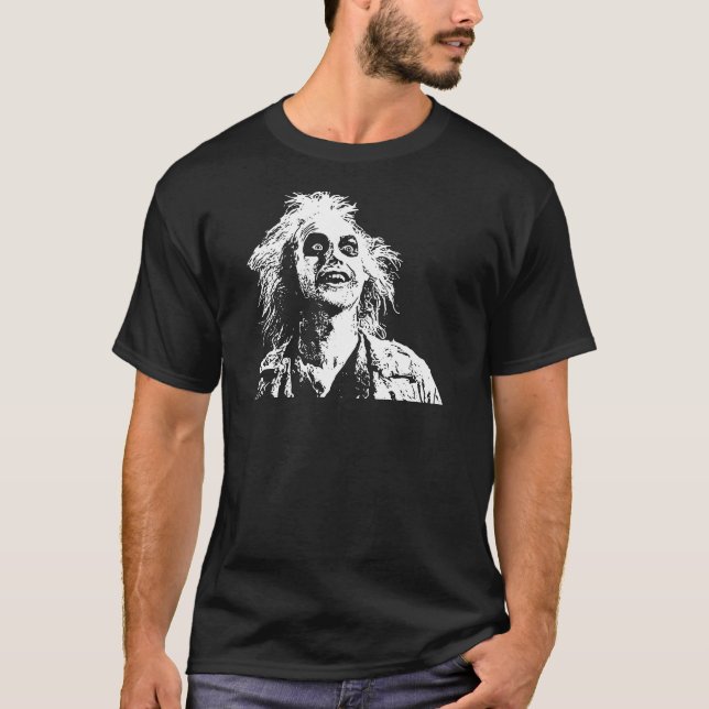 O t-shirt dos homens icónicos de Michael Keaton da (Frente)