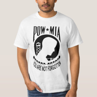 O t-shirt dos homens invertidos MIA do PRISIONEIRO