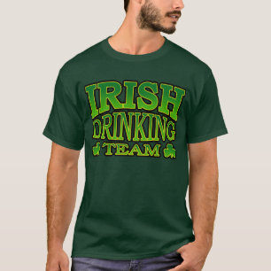 o t-shirt dos homens irlandeses da equipe do