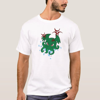 O t-shirt dos homens irritados de Cthulhu