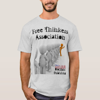 O t-shirt dos homens livres da associação dos