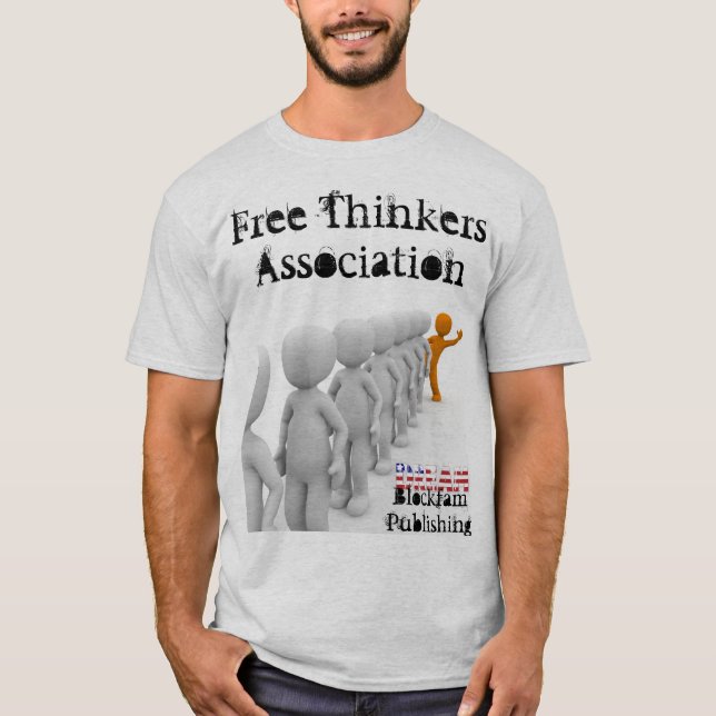 O t-shirt dos homens livres da associação dos (Frente)