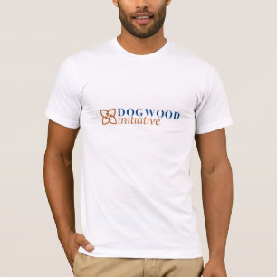 O t-shirt dos homens - logotipo da iniciativa do