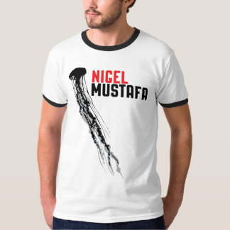 O t-shirt dos homens oficiais de Nigel Mustafa