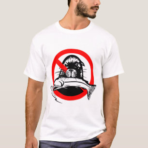 O t-shirt dos homens Salmon do ladrão
