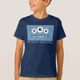 O t-shirt dos miúdos da alienígena dos amigos do
