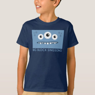 O t-shirt dos miúdos da alienígena dos amigos do