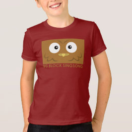 O t-shirt dos miúdos da coruja de BBSS