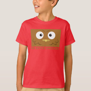 O t-shirt dos miúdos da coruja de BBSS