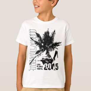 O t-shirt dos miúdos de Tailândia 2015