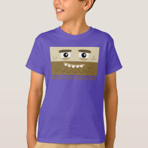 O t-shirt dos miúdos do homem das cavernas de BBS
