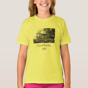 O t-shirt dos miúdos do jardim zoológico do
