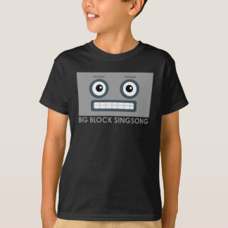 O t-shirt dos miúdos do robô de BBSS