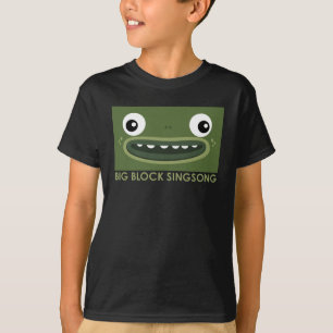 O t-shirt dos miúdos do sapo de BBSS
