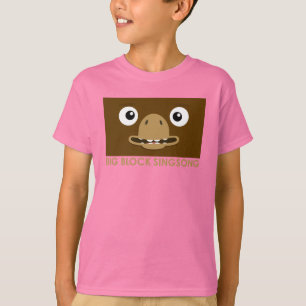 O t-shirt dos miúdos dos alces de BBSS