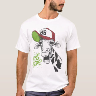 O t-shirt engraçado do girafa era acima do t-shirt