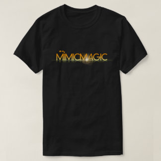 O t-shirt escuro básico de 2 homens de Mimicmagic