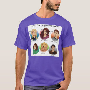 O t-shirt escuro básico dos homens