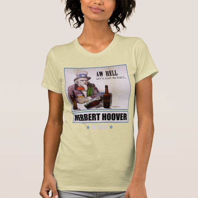 O t-shirt escuro das mulheres da campanha de (Frente)