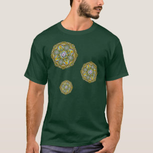 O t-shirt escuro dos homens de Nouveau do