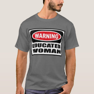 O t-shirt escuro dos homens EDUCADOS de