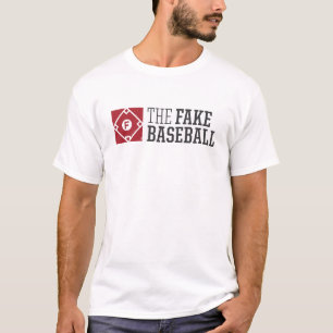 O t-shirt falsificado do basebol