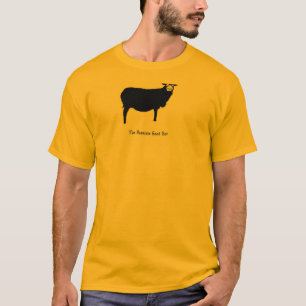 O t-shirt horrível do menino da cabra