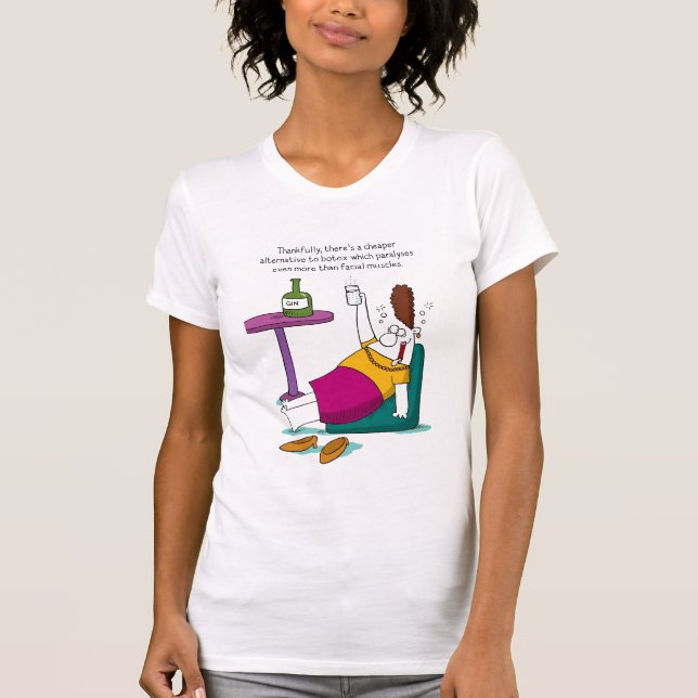 O t-shirt impar da gim de Botox do pelotão (Frente)