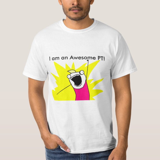 O t-shirt impressionante da pinta (Frente)