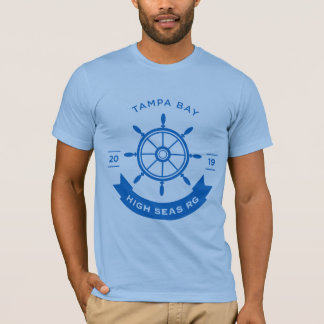 O t-shirt leve dos homens de TBM RG