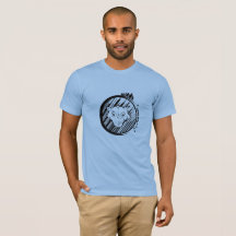 O t-shirt macio super dos homens de Lonewolf