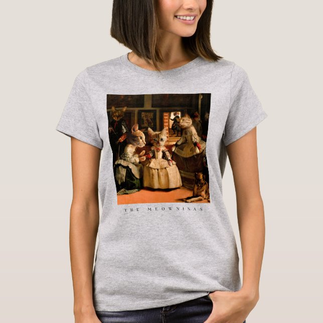 O T-Shirt Meowninas (Frente)