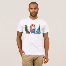 O t-shirt | NEW YORK dos homens, NY (LGA)