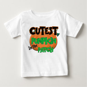 O t-shirt o mais bonito do Dia das Bruxas do bebê