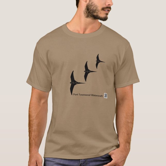 O t-shirt orgânico dos homens PT11, natural (Frente)