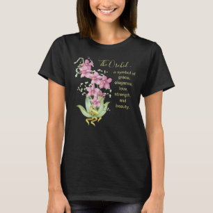 O T-Shirt Orquídeo (Preto)