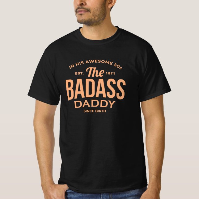 O T-Shirt Pai de Badass (Frente)