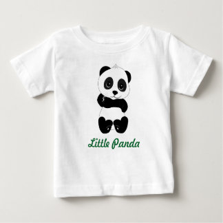 O t-shirt "panda pequena " das crianças