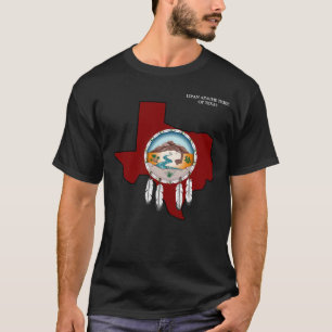 O t-shirt preto básico dos homens de Texas do