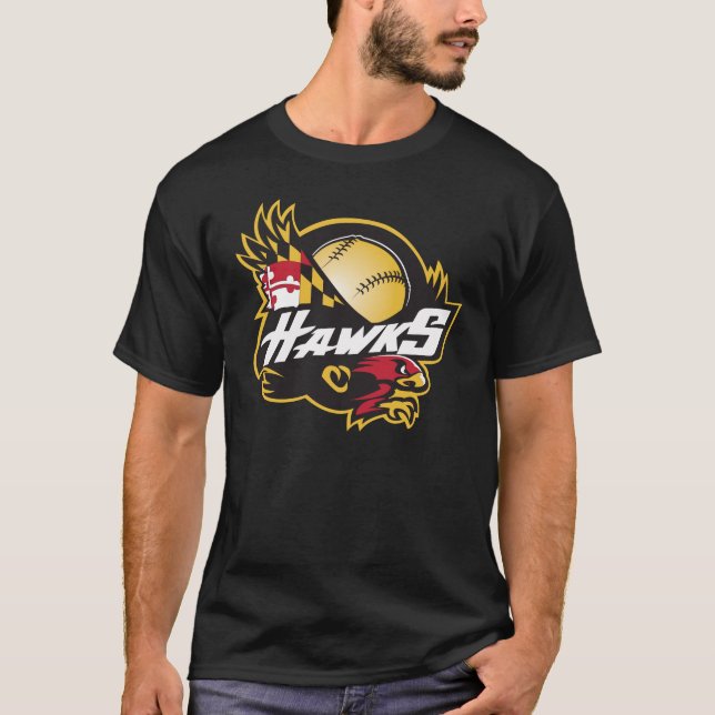 O t-shirt preto dos homens (Frente)