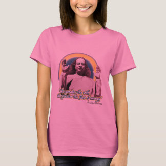 O t-shirt PY02 das mulheres de Yogananda
