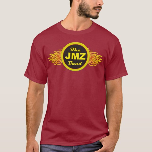 O t-shirt "rebentado" da banda de JMZ (Frente)