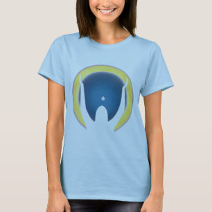 O t-shirt SE02 das mulheres espirituais do olho