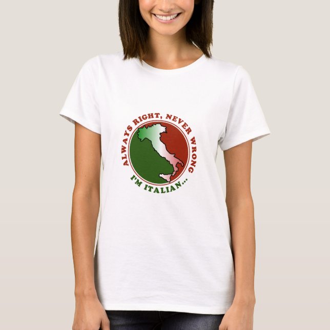 O t-shirt teimoso das mulheres engraçadas (Frente)