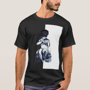 O t-shirt unisex dos homens escuros do Cupido