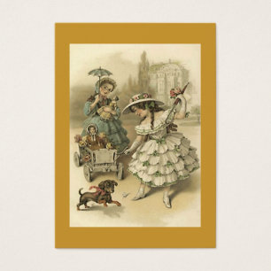 O Tag doce do presente do estilo do Victorian