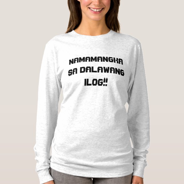 O Tagalog Hugot alinha a camisa (Frente)