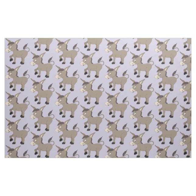 O tecido bonito dos miúdos do costume do asno (Fat Quarter)