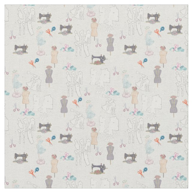 O Tecido de ferramentas de designer de moda (Detalhe)